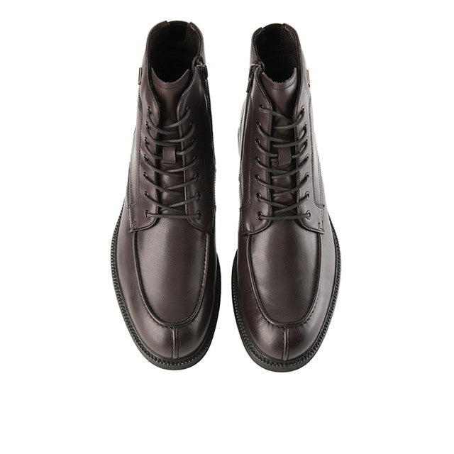 Hush Puppies Sepatu Pria Tomma Laces Boots In Coffee