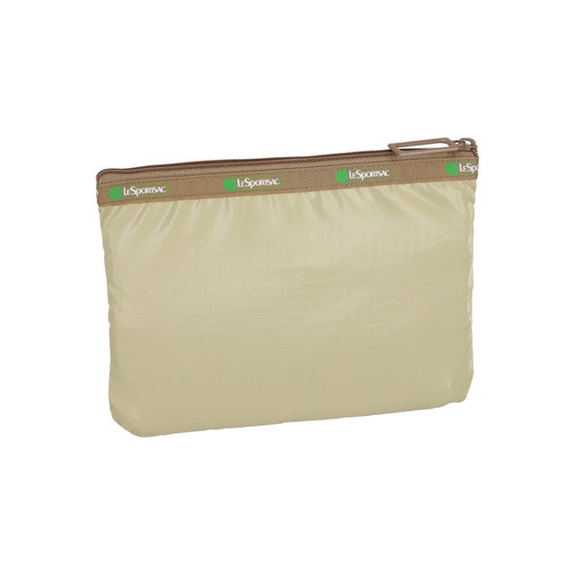 LeSportsac Aksesoris Wanita Cosmetic Large 3-Zip In 50Th Khaki Shine