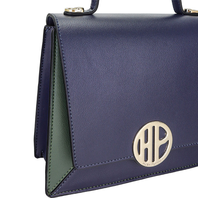 Hush Puppies Women Bags Zaila Top Handle M In Navy