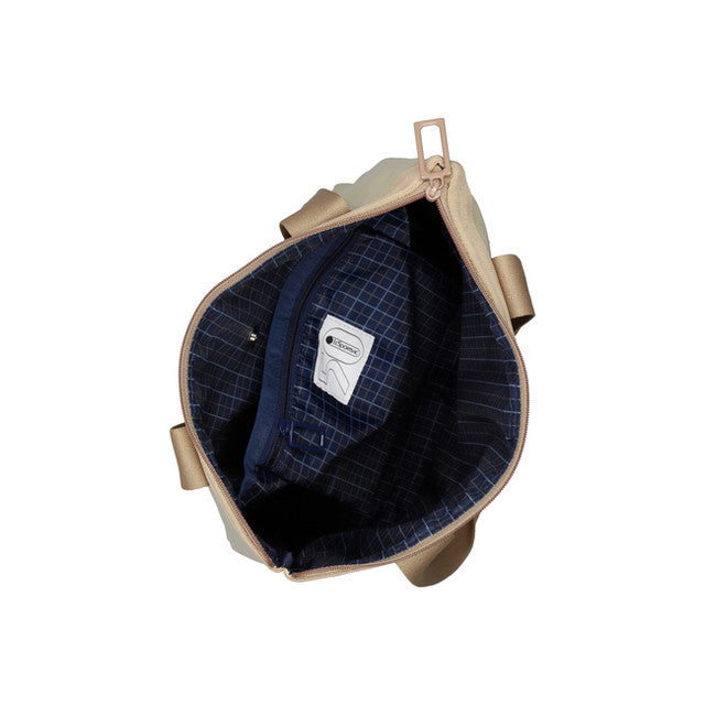 N/S Zip Tote In 50Th Khaki Shine