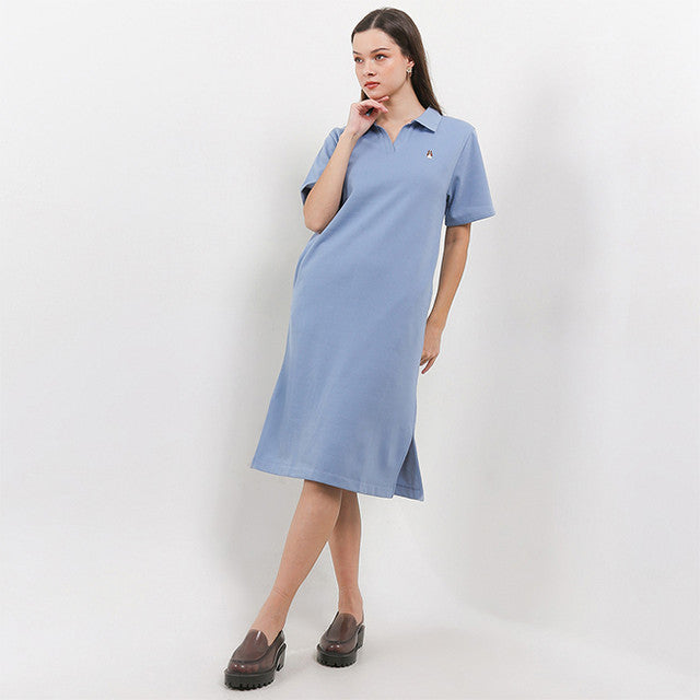 Hush Puppies Pakaian Wanita Dress Albeme In Blue