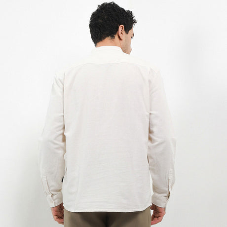 Hush Puppies Pakaian Pria Shirt Branzino In Khaki