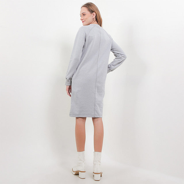 Hush Puppies Pakaian Wanita Dress Bsc Belly In Gray