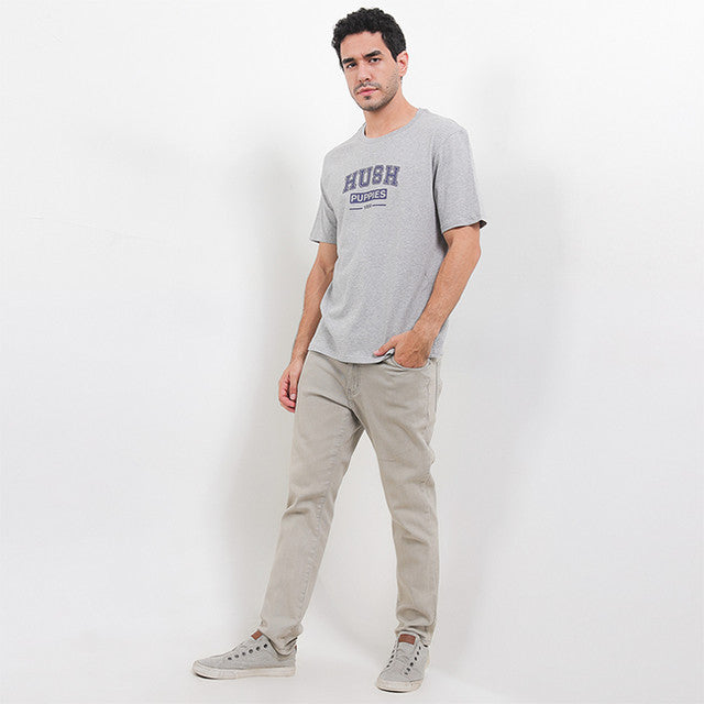 Hush Puppies Pakaian Pria T Shirt Paddington In Grey