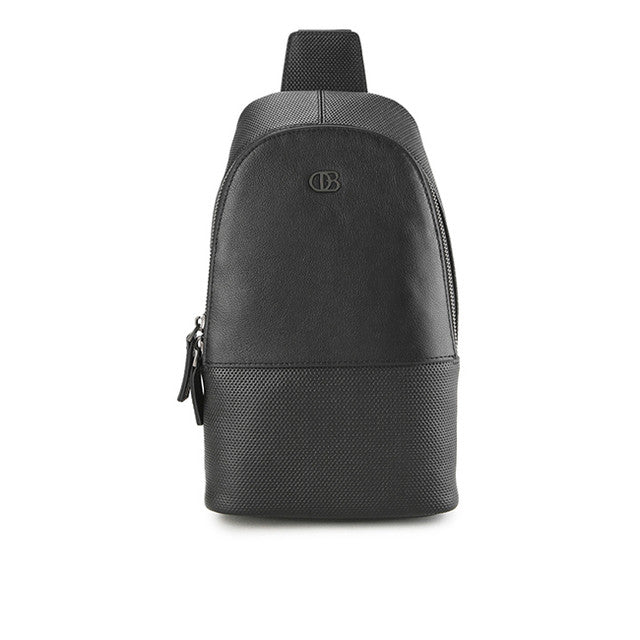 Alfie Chest Bag - L In Black