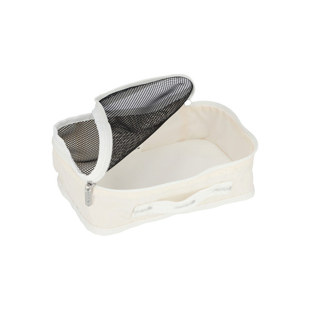 LeSportsac Aksesoris Wanita Cosmetic Small Packing Cube In Meringue