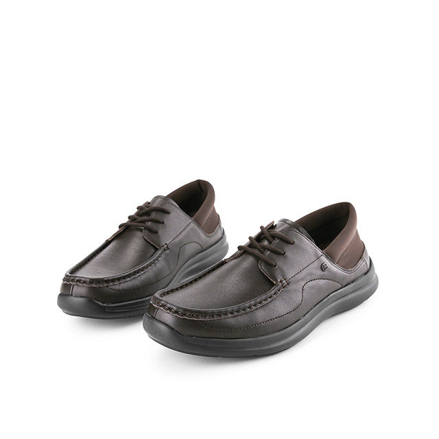 Hush Puppies Sepatu Pria Jettro Lace Up In Coffe