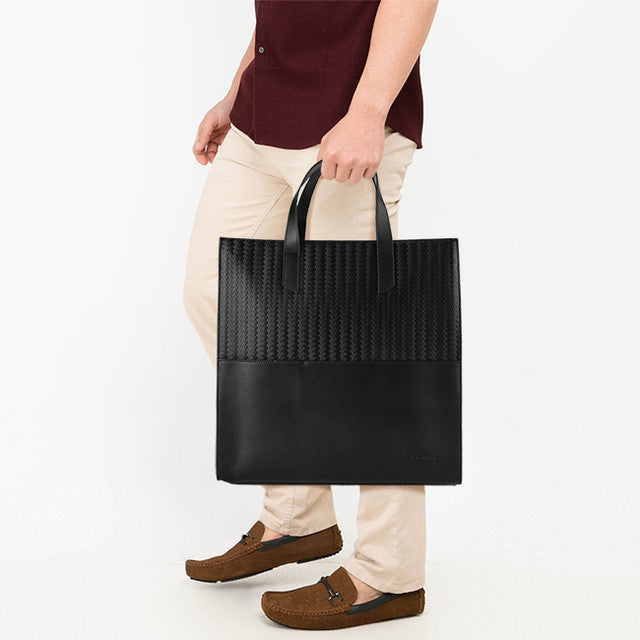 Obermain Bags Pria Tote Bag Amos Tote Bag In Black L