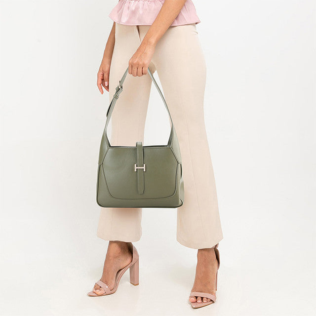 Hush Puppies Women Bags Jodia Hobo L In Olive