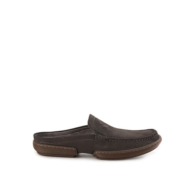 Hush Puppies Sepatu Pria Dymond Mules In Dark Grey