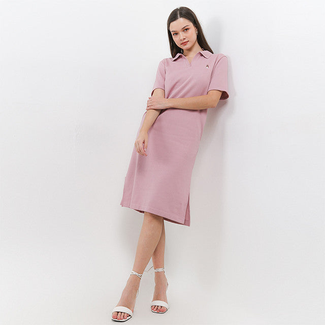 Hush Puppies Pakaian Wanita Dress Albeme In Pink