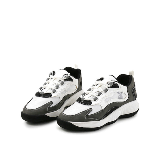 Playboy Shoes Wanita Sneaker Layana In White/Black