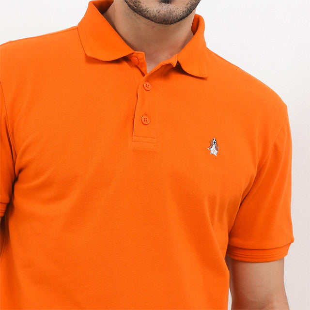 Hush Puppies Pakaian Pria Polo Farro 2 In Orange
