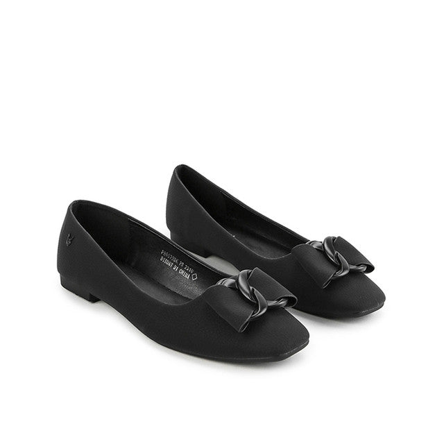 Playboy Shoes Wanita Flats Uzma In Black