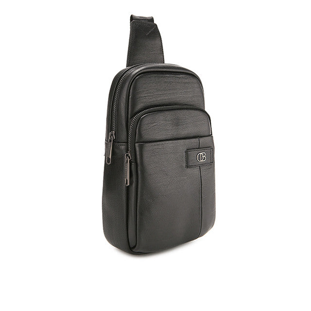 Obermain Tas Pria Brighton Chest Bag - L In Black