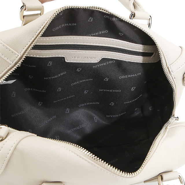 Ava Top Handle Bag In Beige