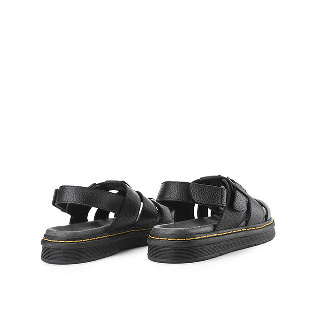 Playboy Sandal Pria Sling Back Jimmie Backstrap 1 In Black