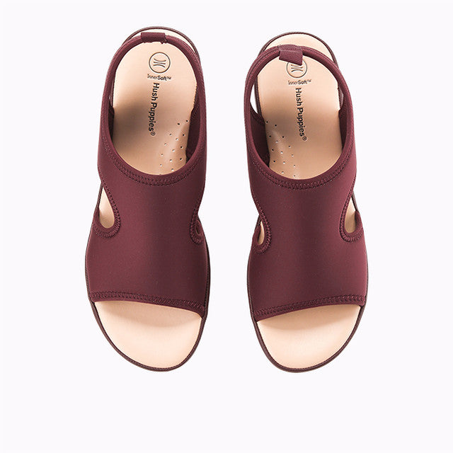 Hush Puppies Sandal Wanita Sandals Dorothy Reese In Marron