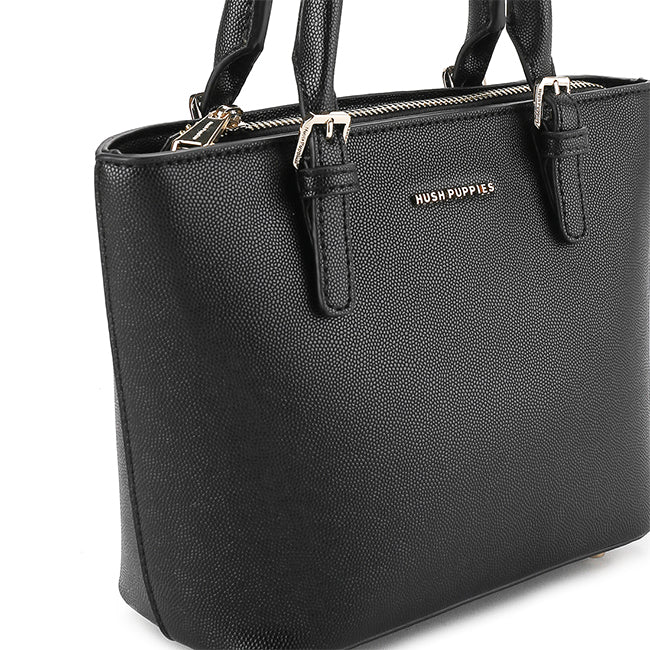 Hush Puppies Tas Wanita Hand Bag Pandora Top Handle M In Black