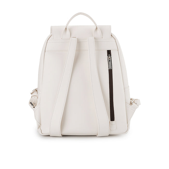 Hush Puppies Tas Backpack Wanita Bernette Backpack (M) In Off White