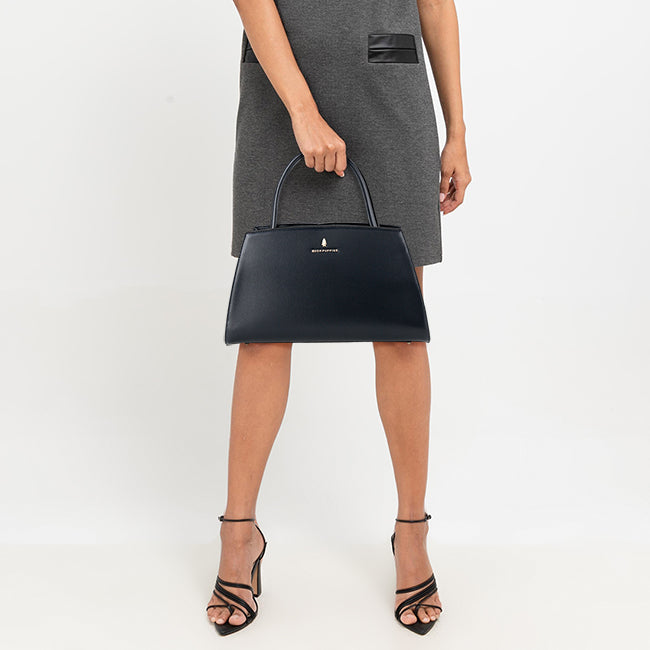 Hush Puppies Tas Wanita Hand Bag Lorinska Top Handle L In Navy