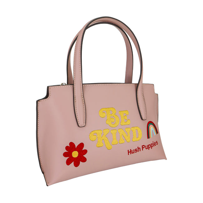 Hush Puppies Women Bags Georgina Satchel (L) In Light Pink