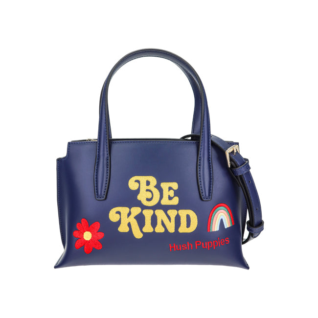 Georgina Satchel (L) In Navy