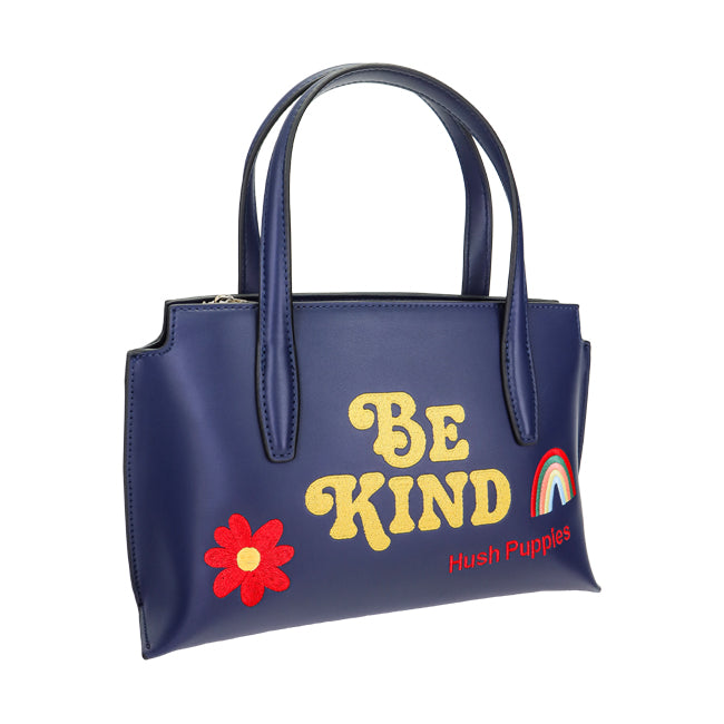 Georgina Satchel (L) In Navy