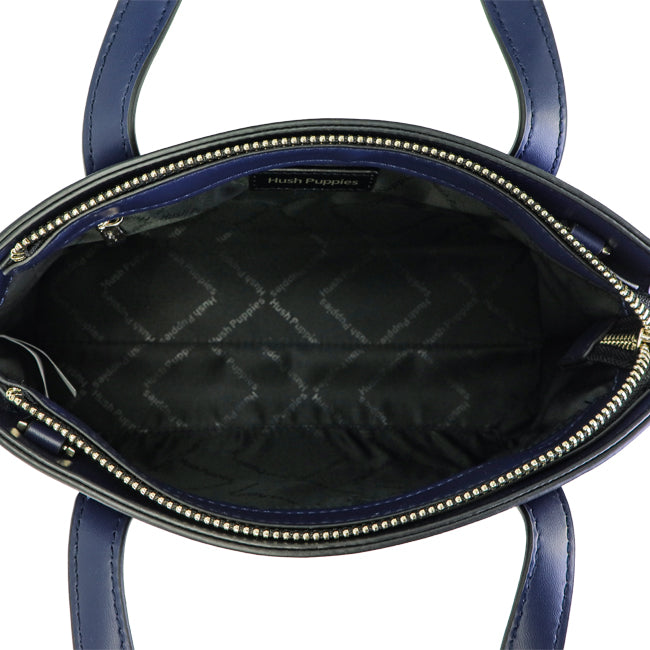 Georgina Satchel (L) In Navy