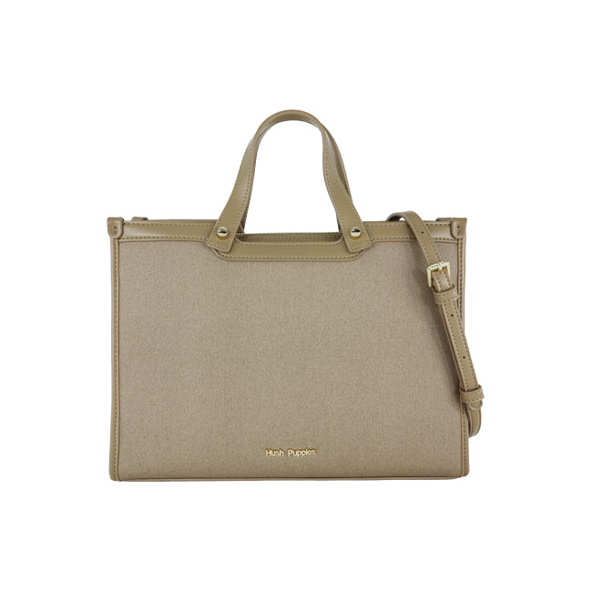 Hush Puppies Tas Wanita Adelina Top Handle (M) In Taupe