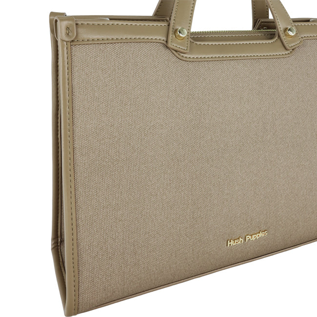 Hush Puppies Tas Wanita Adelina Top Handle (M) In Taupe