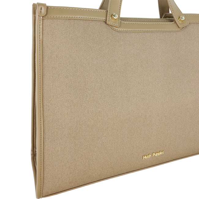 Hush Puppies Tas Wanita Adelina Top Handle (L) In Taupe