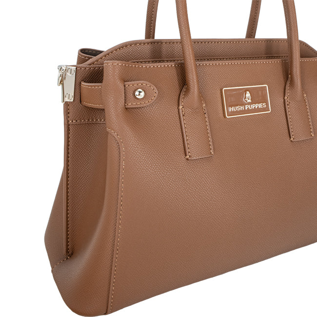 Hush Puppies Tas Wanita Nikita Satchel L In Camel