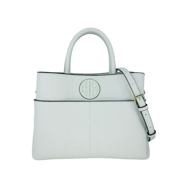 Hush Puppies Tas Wanita Pettle Satchel (M) In White