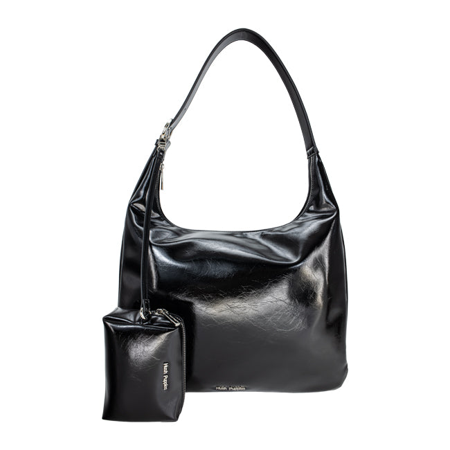 Hush Puppies Tas Wanita Zaria Hobo In Black