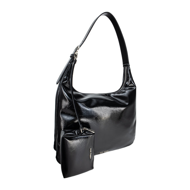 Hush Puppies Tas Wanita Zaria Hobo In Black