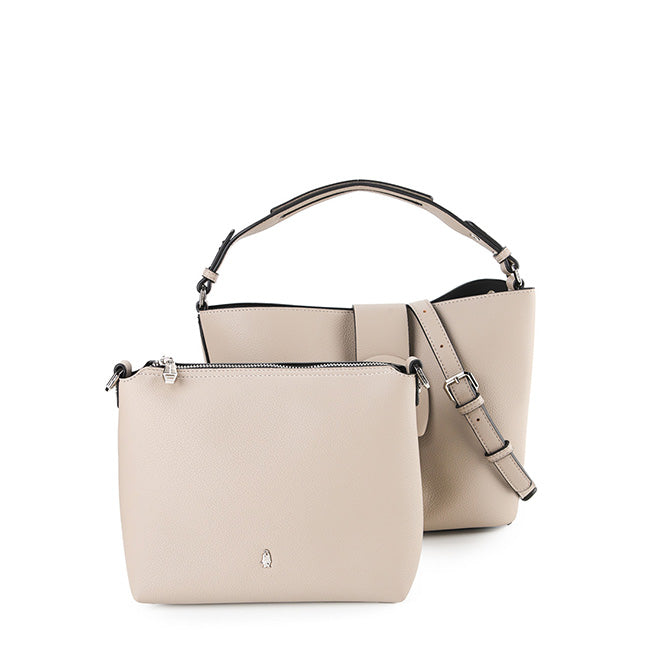 Seane Top Handle In Taupe