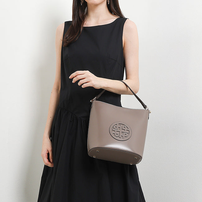 Camelia Bucket In Taupe