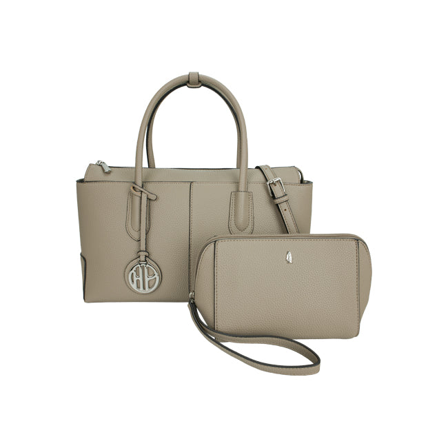 Cassandra Satchel (M) In Khaki
