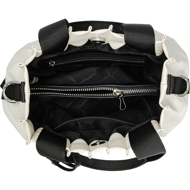 Mira Satchel (M) In Off White