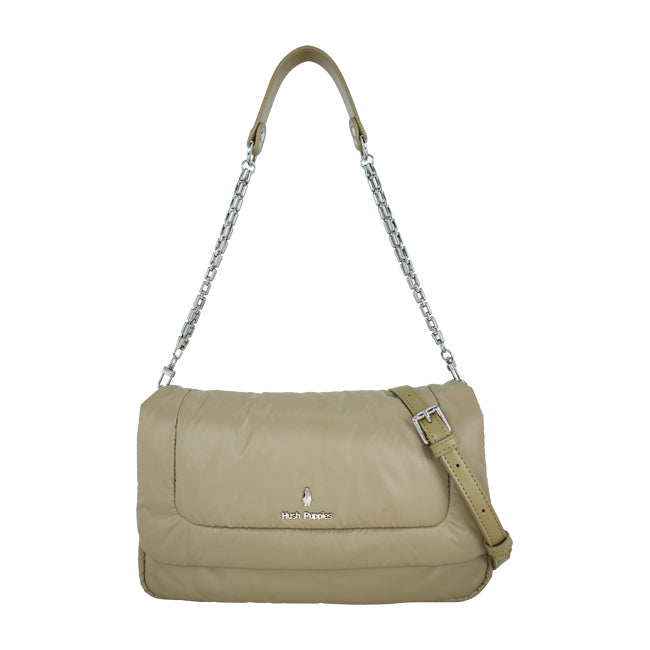 Hush Puppies Tas Wanita Puffy Sling In Taupe