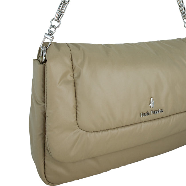 Hush Puppies Tas Wanita Puffy Sling In Taupe