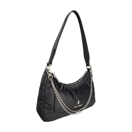Hush Puppies Tas Wanita Puffy Shoulder In Black