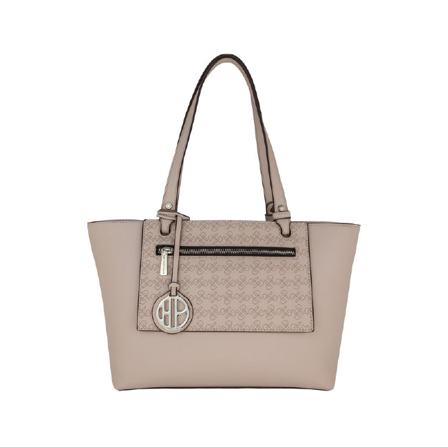 Hush Puppies Tas Tote Wanita Mono Tote (M) In Beige