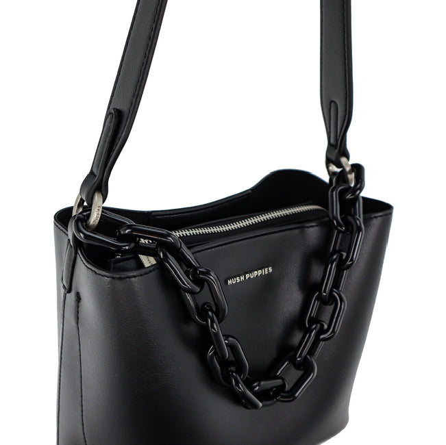 Hush Puppies Tas Satchel Wanita Linsie Satchel (M) In Black