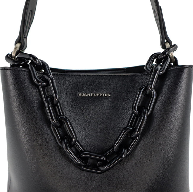 Hush Puppies Tas Satchel Wanita Linsie Satchel (M) In Black