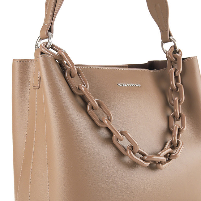 Linsie Satchel (L) In Taupe