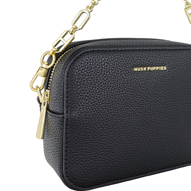 Hush Puppies Tas Wanita Sling Bag Brigitte Sling M In Black