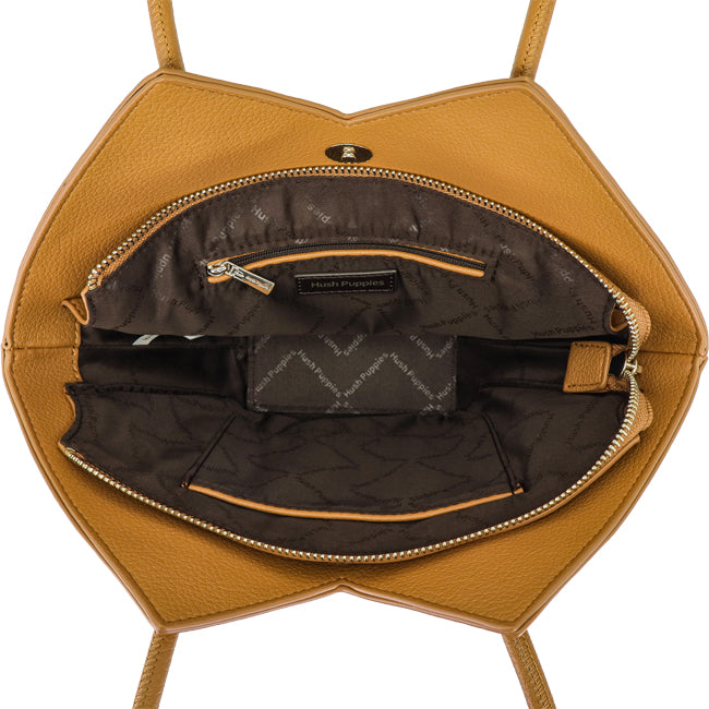 Hush Puppies Women Bags Bearie Shoulder M In Camel