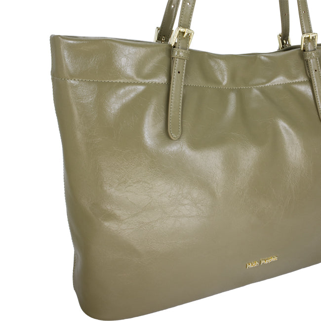 Hush Puppies Tas Wanita Akari Ew Tote In Olive
